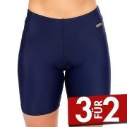 Damella Meg Basic Long Bikini Boxer Marine 38 Damen