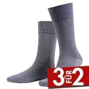 Amanda Christensen Core Ankle Socks Grau Baumwolle Gr 43/44