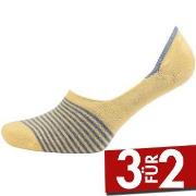 Amanda Christensen True Stripe Invisible Sock Gelb Gr 43/44