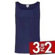 Jockey Cotton A-Shirt Navy Baumwolle Small Herren