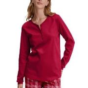 Calida Favourites Holidays Shirt With Buttons Rot Baumwolle Small Dame...