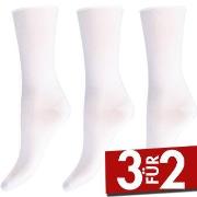 Decoy 3P Bamboo Socks Weiß Strl 37/41 Damen