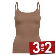 Decoy Shapewear Top Flexible Braun Small Damen