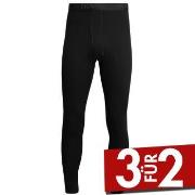 Dovre Long Johns Schwarz Baumwolle Small Herren