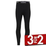 Dovre Wool Long Johns Schwarz Merinowolle Small Herren