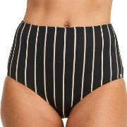 Swegmark Portofino High Waist Bikini Briefs Schwarz gestreift 38 Damen
