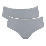 Sloggi 2P GO Sense Hipster Briefs Grau Modal Small Damen