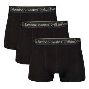 Bamboo basics 3P Liam Short Leg Boxers Schwarz Small Herren