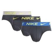 Nike 3P Dri-Fit Essential Micro Hip Brief Anthrazit Polyester Small He...