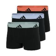 adidas 3P Active Flex Cotton Trunk Schwarz/Mint Baumwolle Small Herren