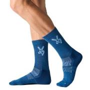 Seger Glide Wool Ski Socks Marine/Blau Gr 46/48