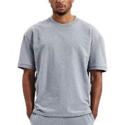 Bread and Boxers Lounge Tee Graumelliert Ökologische Baumwolle Small H...