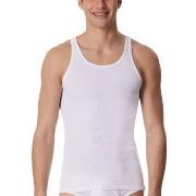 Schiesser Double Rib Undershirt 3XL-6XL Weiß Baumwolle 3XL Herren