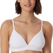 Schiesser BH Pure Rib Organic Cotton Soft Bra Weiß A 70 Damen