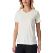 Schiesser Women Mix and Relax T-Shirt Elfenbein Baumwolle 38 Damen