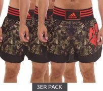 3er Sparpack adidas Thaibox-Shorts Kickbox-Shorts für Damen und Herren...