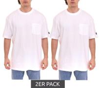 2er Pack Dickies Basic Herren T-Shirt Baumwoll-Shirt Arbeits-Shirt Coo...