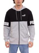 PUMA Power Full-Zip Herren Hoodie aus Baumwolle nachhaltiger Kapuzen-S...