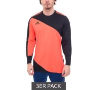 3er Pack adidas Torwarttrikot Squadra GK 21 Herren Langarm-Trikot Fußb...