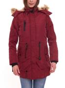 ALPENBLITZ Damen Winter-Parka wärmende Stepp-Jacke mit abnehmbarer Kap...