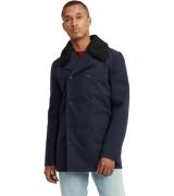 SOLID Herren Casual-Parka mit abnehmbarem Teddyfell-Besatz am Kragen W...