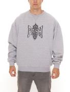 PASH Logo Classic Sweat Herren Rundhals-Pullover mit großem Marken-Pri...