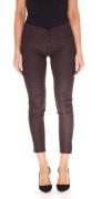 LTB Lonia Coated Damen Super Skinny Jeans mit Leopard-Waschung Mid Ris...