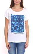 AjC T-Shirt modisches Damen Kurzarm-Shirt mit Love-Print Sommer-Shirt ...