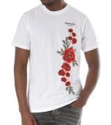 YOUNG & RECKLESS Classic Rosebud Herren T-Shirt Baumwoll-Shirt mit flo...