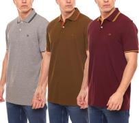 SELECTED HOMME Haze Sport Herren Polo-Shirt aus nachhaltiger Baumwolle...