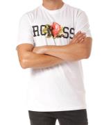 YOUNG & RECKLESS Descanso Herren T-Shirt Baumwoll-Shirt mit Rosen-Schr...