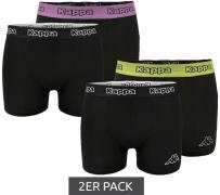 2er Pack Kappa Herren Boxershorts mit Marken Schriftzug und Logo Unter...