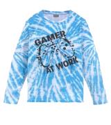 KIDSWORLD Kinder Langarm-Shirt für Jungen Gamer At Work Schriftzug im ...