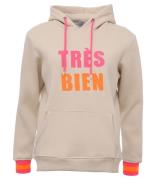 ZWILLINGSHERZ Keira Hoodie Damen Kapuzen-Pullover mit TRÈS BIEN Sticke...