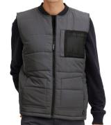 11 PROJECT PURlle Herren Puffer-Weste mit Steppung Lifestyle-Weste 207...