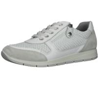 bama Damen Sneaker Echtleder-Freizeit-Schuhe Made in Italy mit Wechsel...