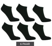 6 Paar TASTIQ Sneaker-Socken schlichte Baumwoll-Socken in Geschenkbox ...