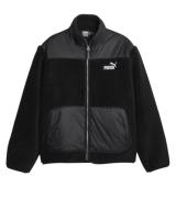 PUMA Sherpa Hybrid Jacke Herren Übergangs-Jacke mit Stehkragen und Ted...