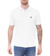 U.S. POLO ASSN. Herren Polo-Shirt Basic-Shirt Baumwoll-Shirt Kurzarm-S...