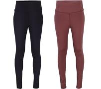 OXIDE Training Damen Fitness-Leggings bequeme Sport-Hose mit X-Cool 74...