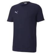 PUMA TeamGoal 23 Jungen & Mädchen Sport-Shirt Baumwoll-Shirt mit Logo-...