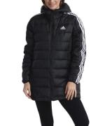 adidas Essentials 3-Streifen Light Hooded Damen Daunen-Parka wasserabw...