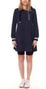 AjC Damen Sweat-Kleid mit passender Radler Baumwoll-Kleid 72496758 Dun...