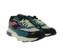 Saucony 3D Grid Hurricane Herren Retro-Sneaker Turnschuhe mit Echtlede...