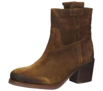 SHABBIES Amsterdam Damen Stiefel Echtleder-Schuhe Stiefeletten Schlupf...