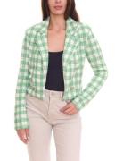 Aniston CASUALS Damen Blazer karierter Kurzblazer mit Zierknöpfen 9886...