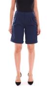 AjC Damen Anzug-Shorts kurze Hose Mode-Bermuda 58806465 Dunkelblau