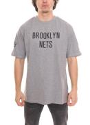 NEW ERA NBA Brooklyn Nets Wordmark Herren Baumwoll-Shirt trendiges Bas...