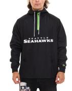 NEW ERA NFL OVERLAP LOGO Herren Seattle Seahwaks Windbreaker Kapuzen-J...