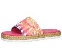 högl Damen Strand-Pantolette mit Batikprint Sommer-Schuhe 3-10 0738 44...